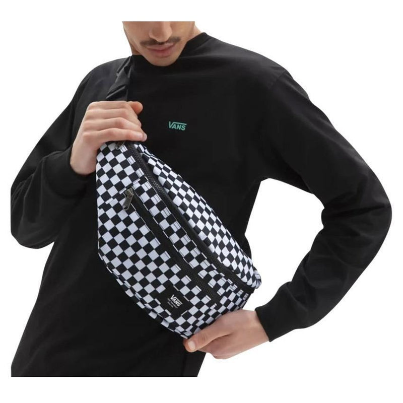 Vans Mn Ward Cross Body Pack - Black White Check