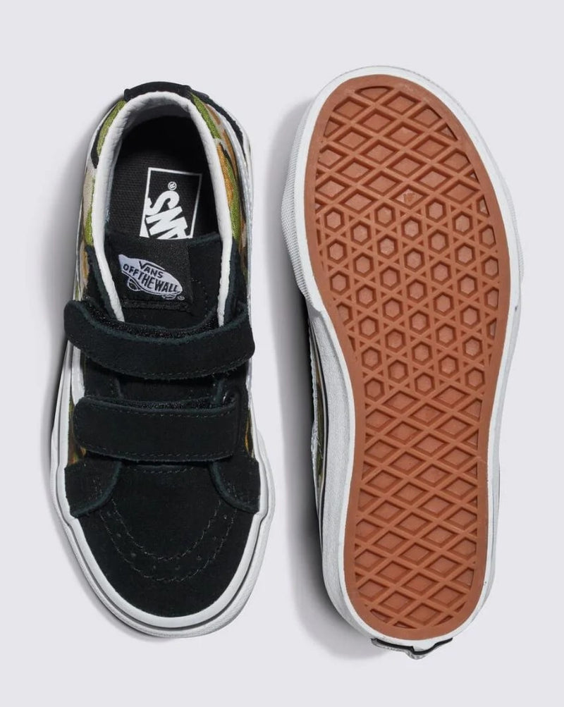 Vans Sk8-Mid Reissue V Kids - Painted Camo Green/Multi