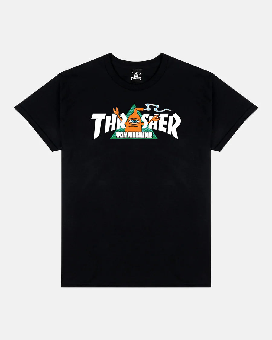 Thrasher X Toy Machine Vortex Tee