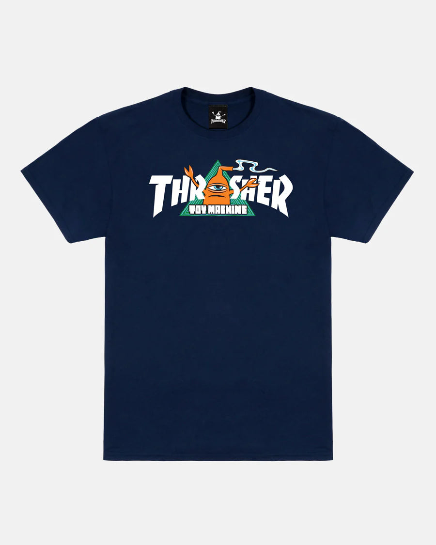 Thrasher X Toy Machine Vortex Tee