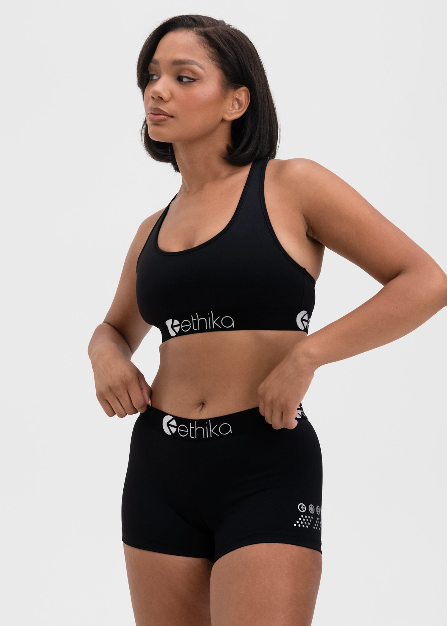 Ethika Womens Subzero Black Staple