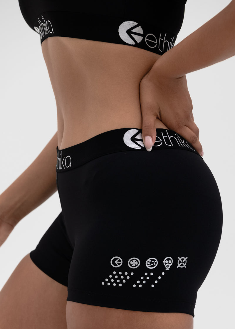 Ethika Womens Subzero Black Staple