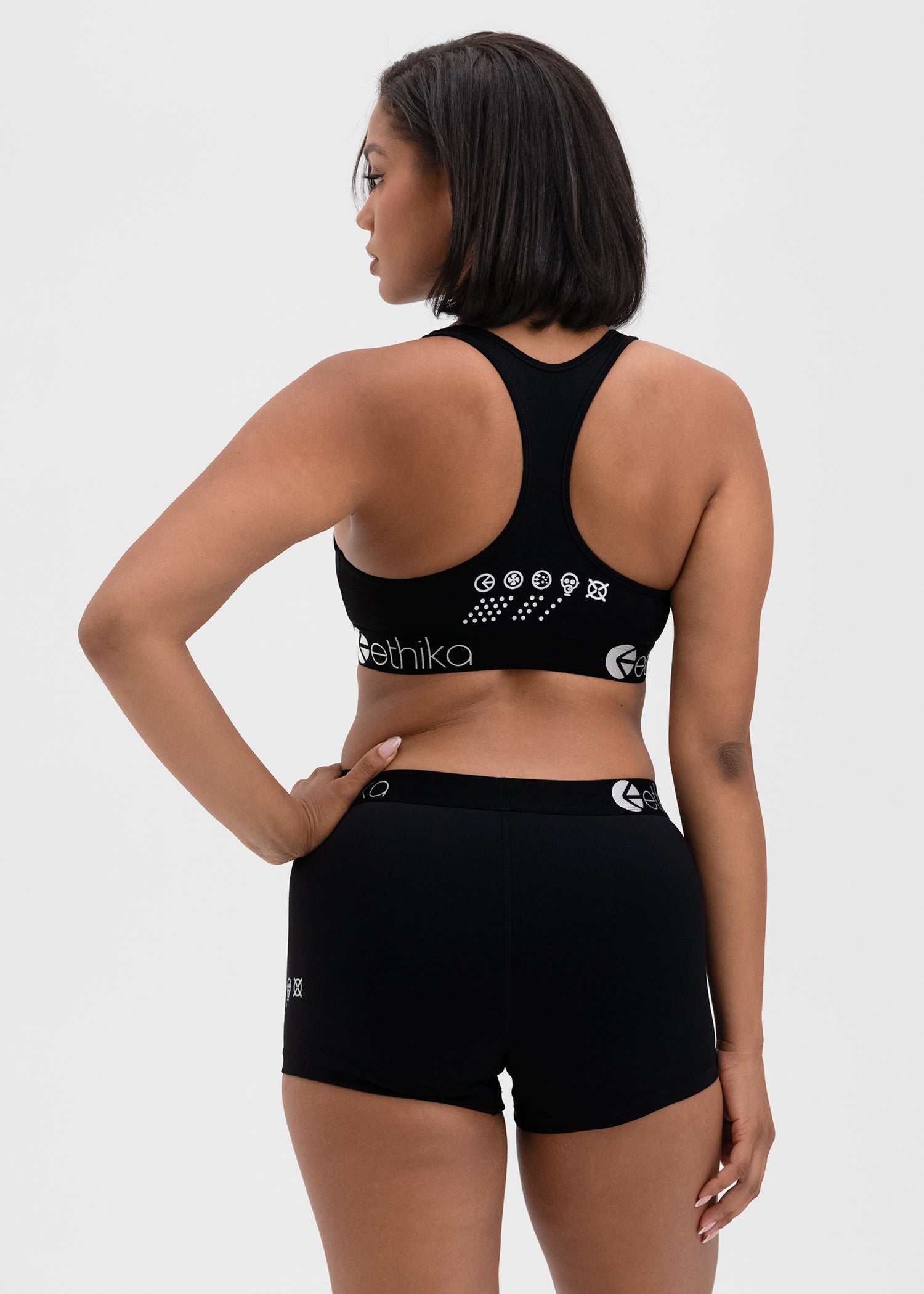 Ethika Womens Subzero Black Staple