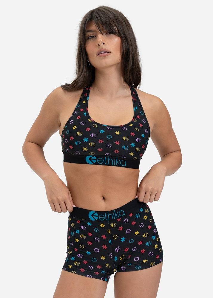 Ethika Womens Vividmark Sports Bra