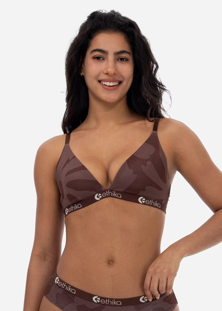 Ethika Womens Palms Triangle Bra