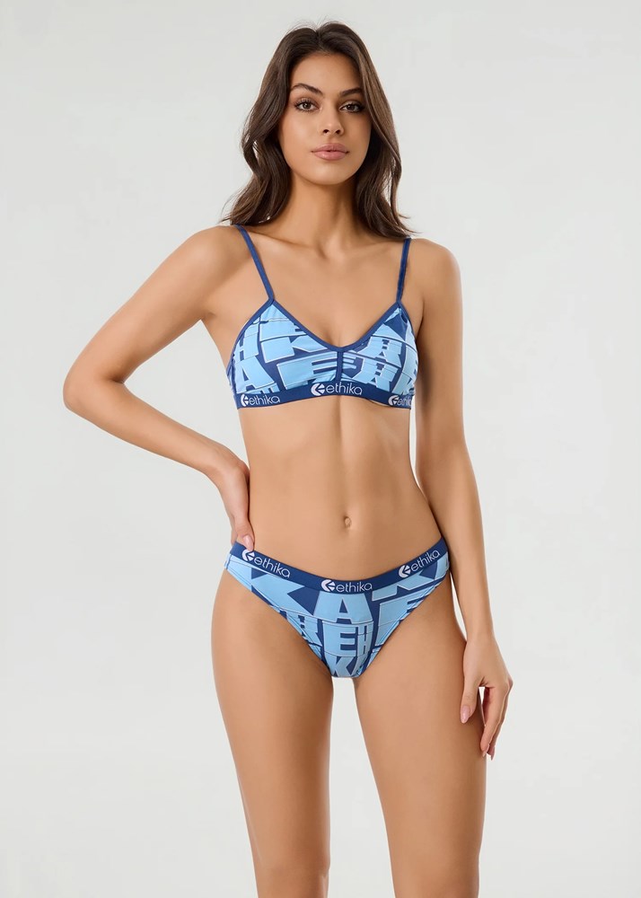 Ethika Womens Stacked Bralette