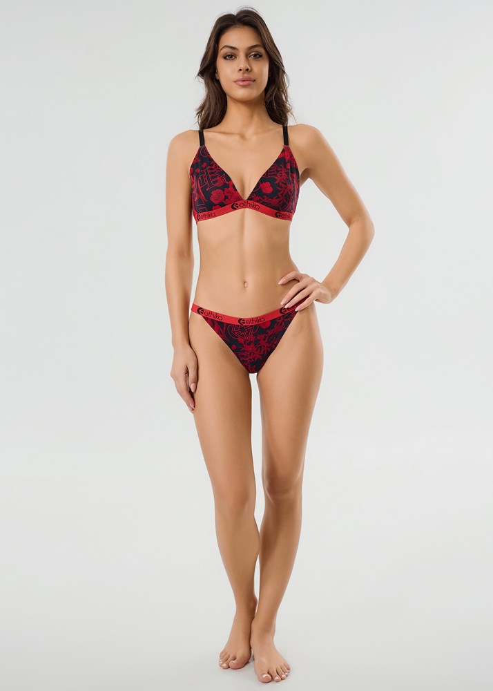 Ethika Womens Heat Seeker Triangle Bra