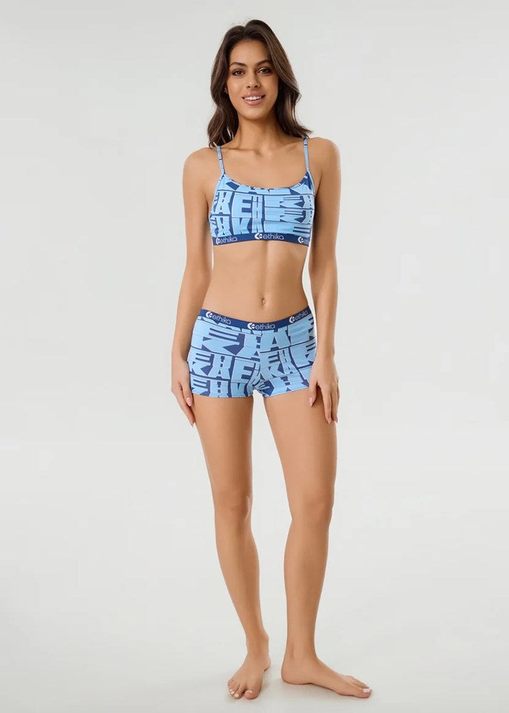 Ethika Womens Stacked Pullover Bra