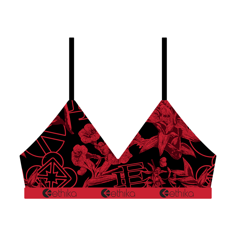 Ethika Womens Heat Seeker V-Neck Bra