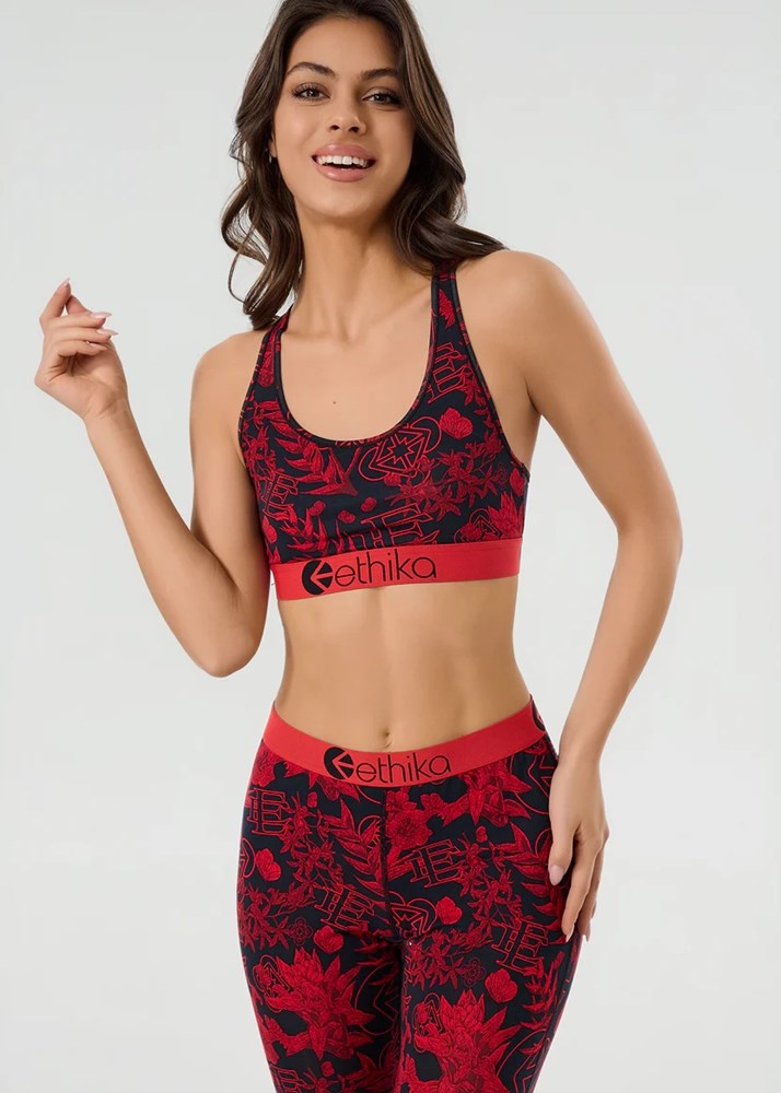 Ethika Womens Heat Seeker Sports Bra