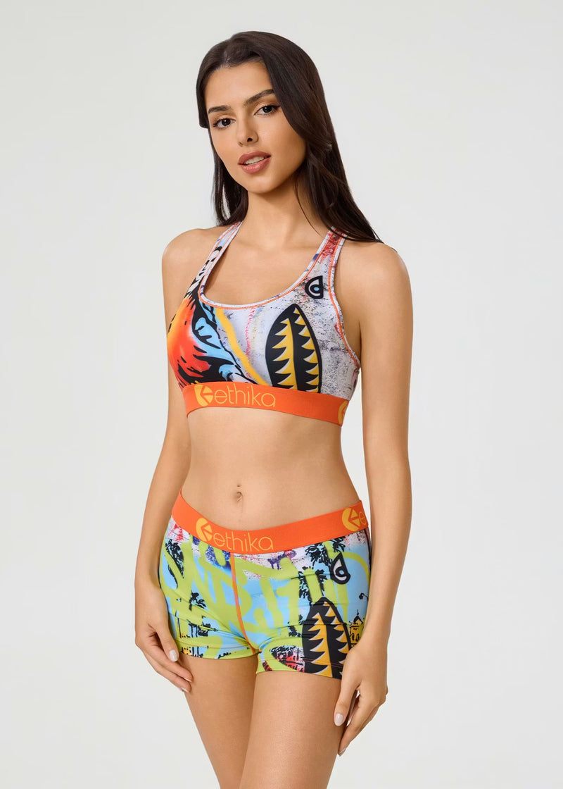 Ethika Womens Bomber For Mary Sports Bra