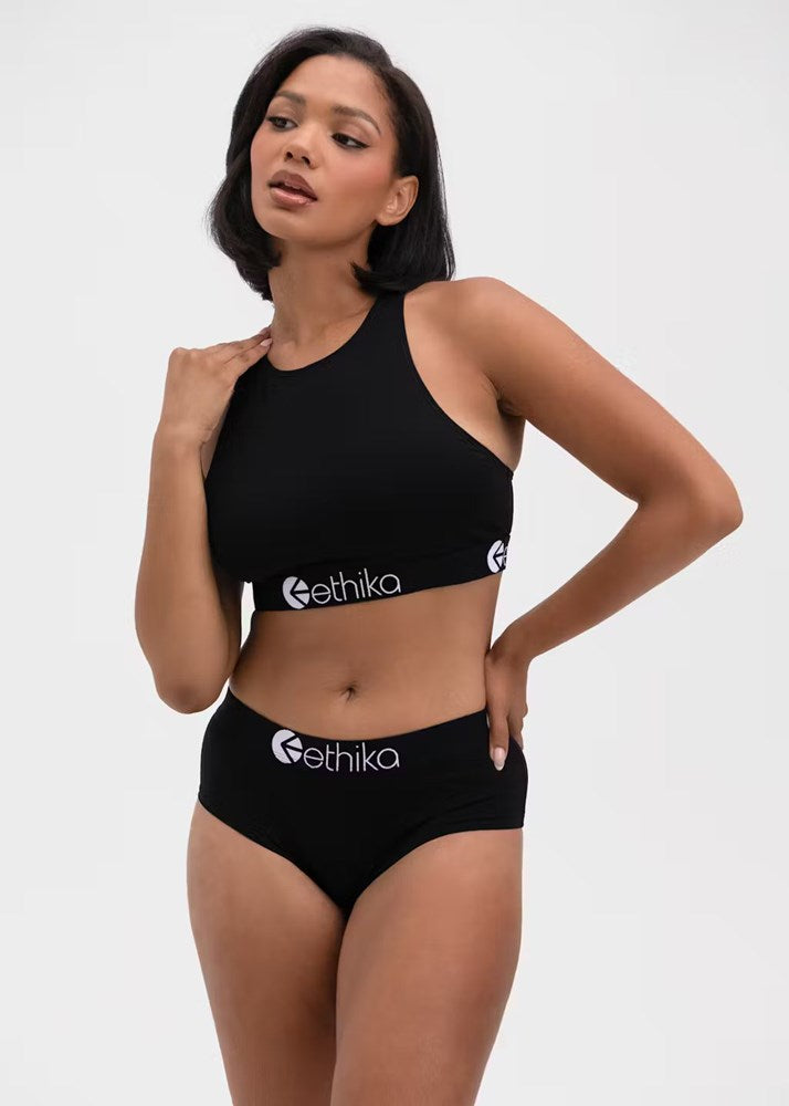 Ethika Womens Midnight Black Hipster