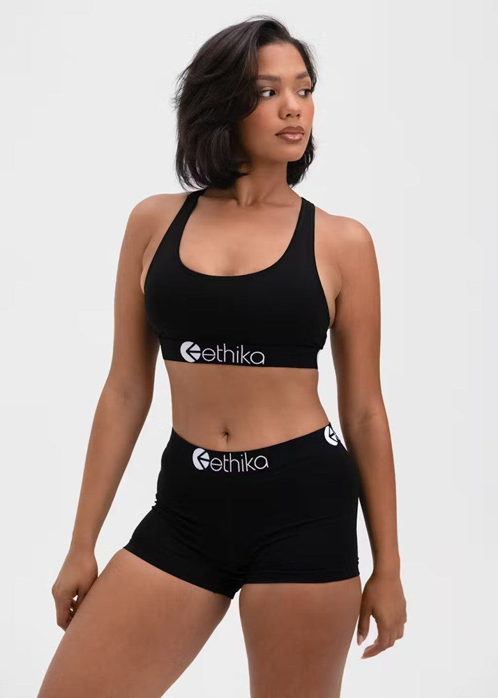 Ethika Womens Midnight Black Staple