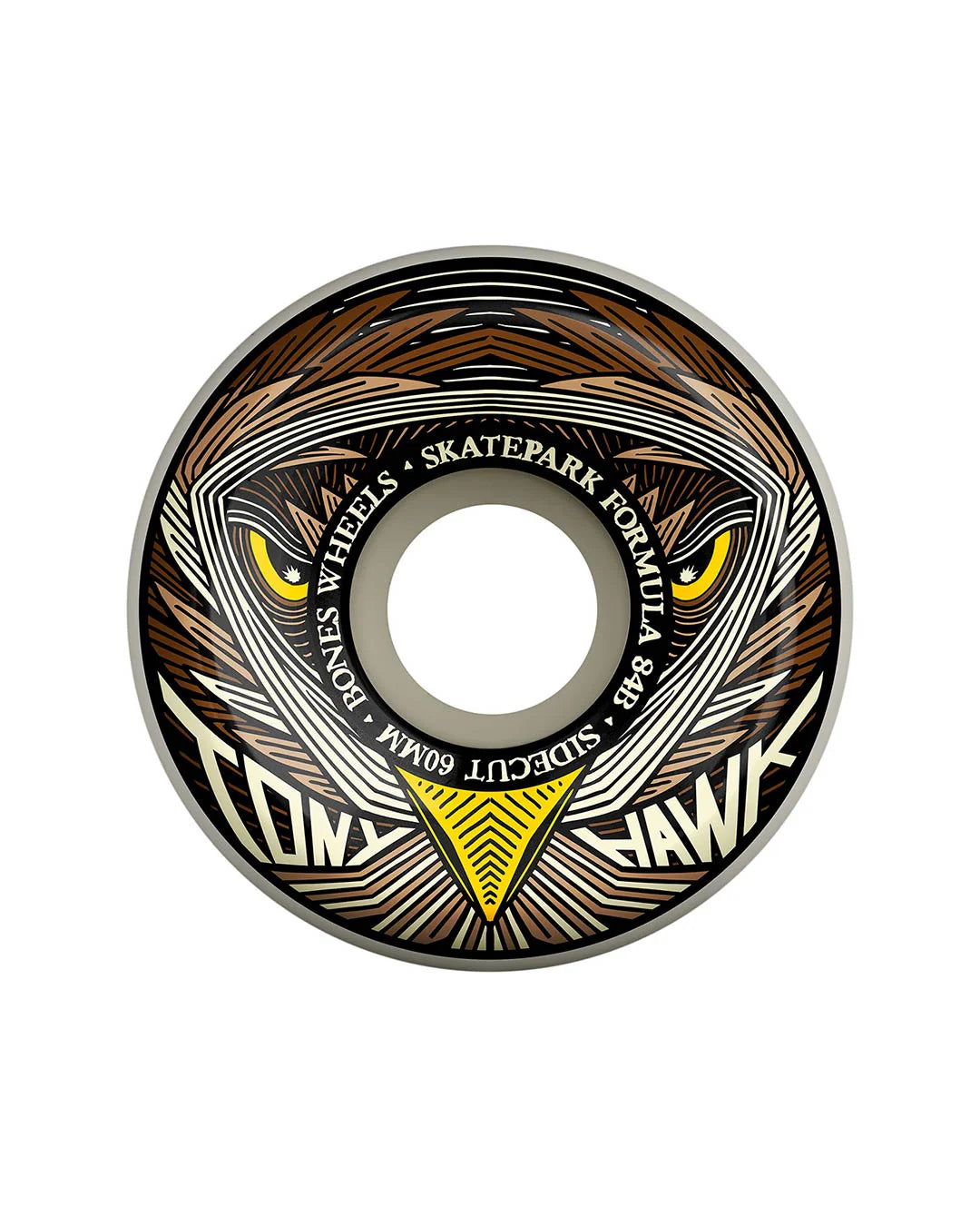 Bones Wheels SPF Hawk Night Hawk Sidecuts 84B 60mm