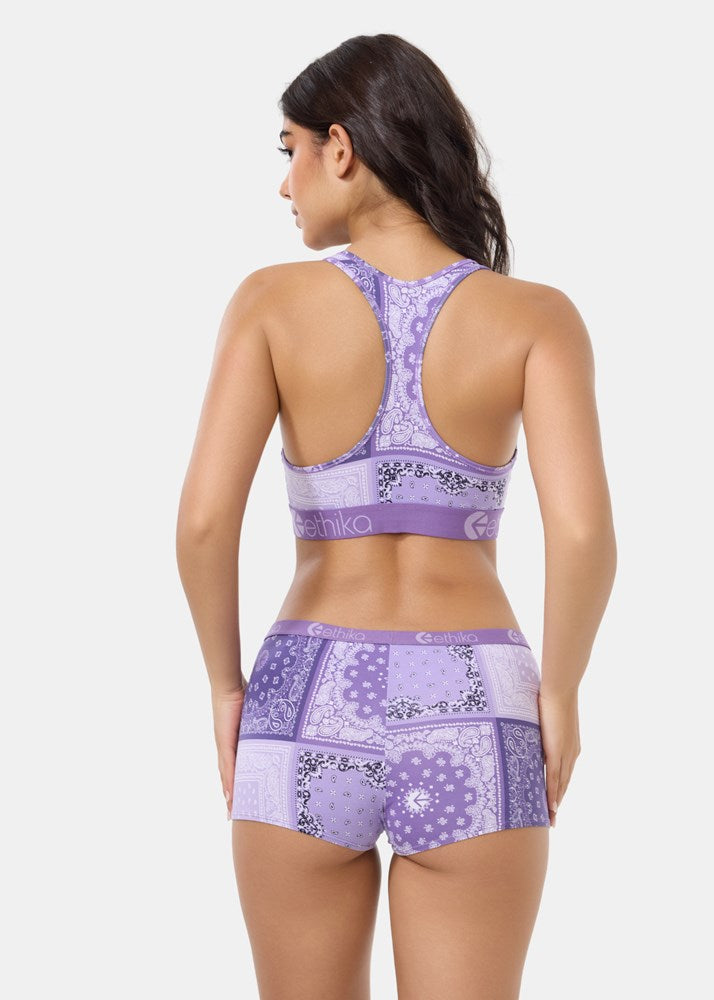 Ethika Womens Muted Motifs Shorty