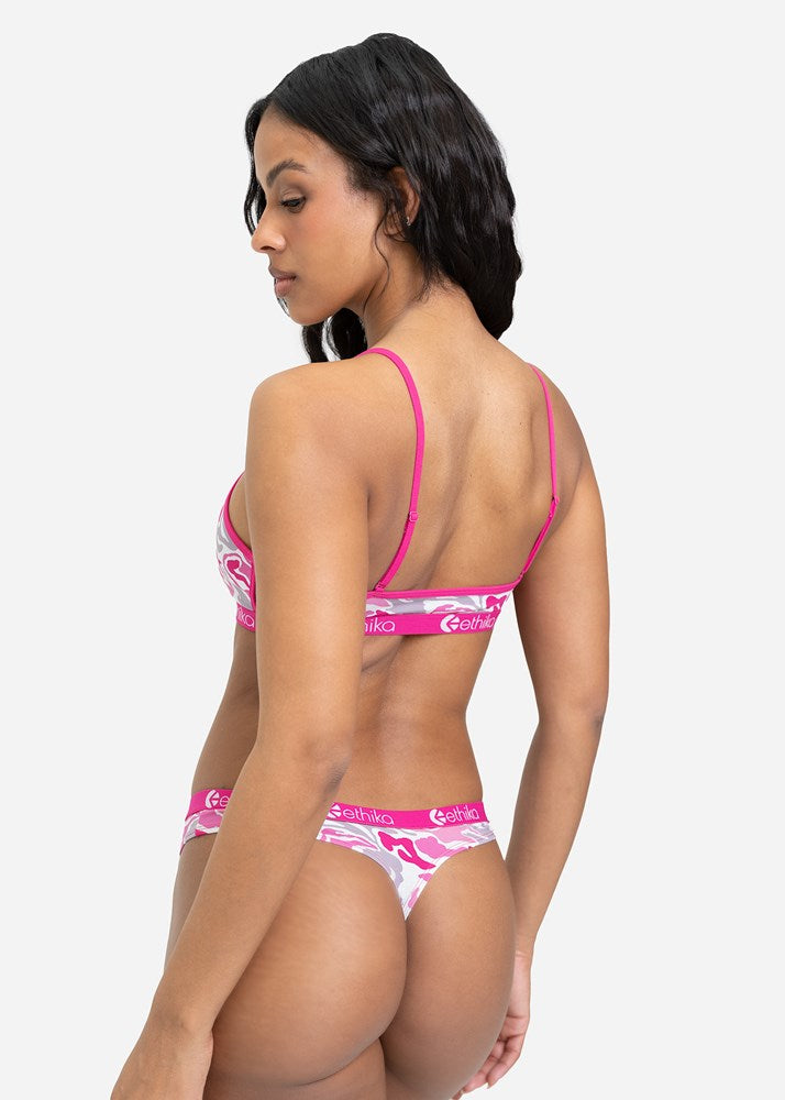 Ethika Womens Snow Cap Bralette