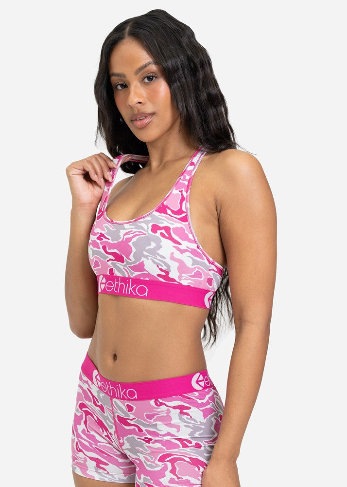 Ethika Womens Snow Cap Sports Bra