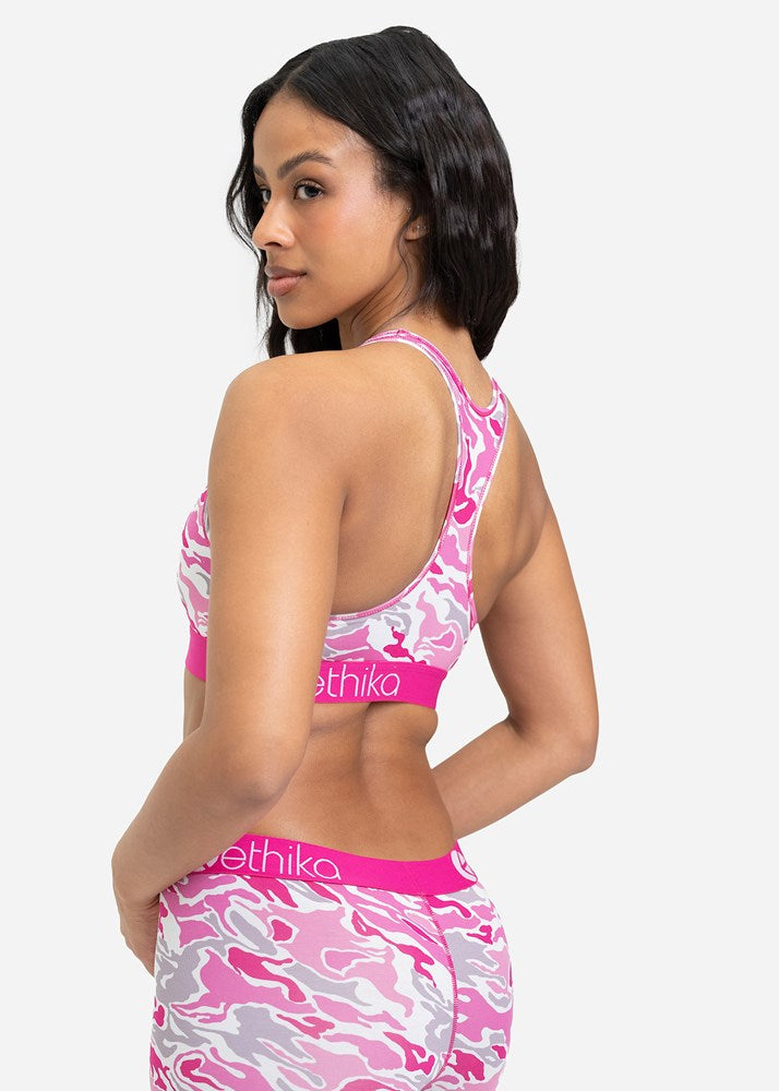 Ethika Womens Snow Cap Sports Bra