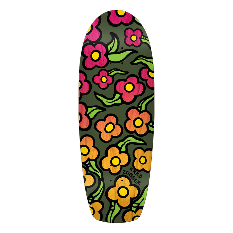 KROOKED TEAM ZOGGER WILDSTYLE FLOWERS 10.75" DECK