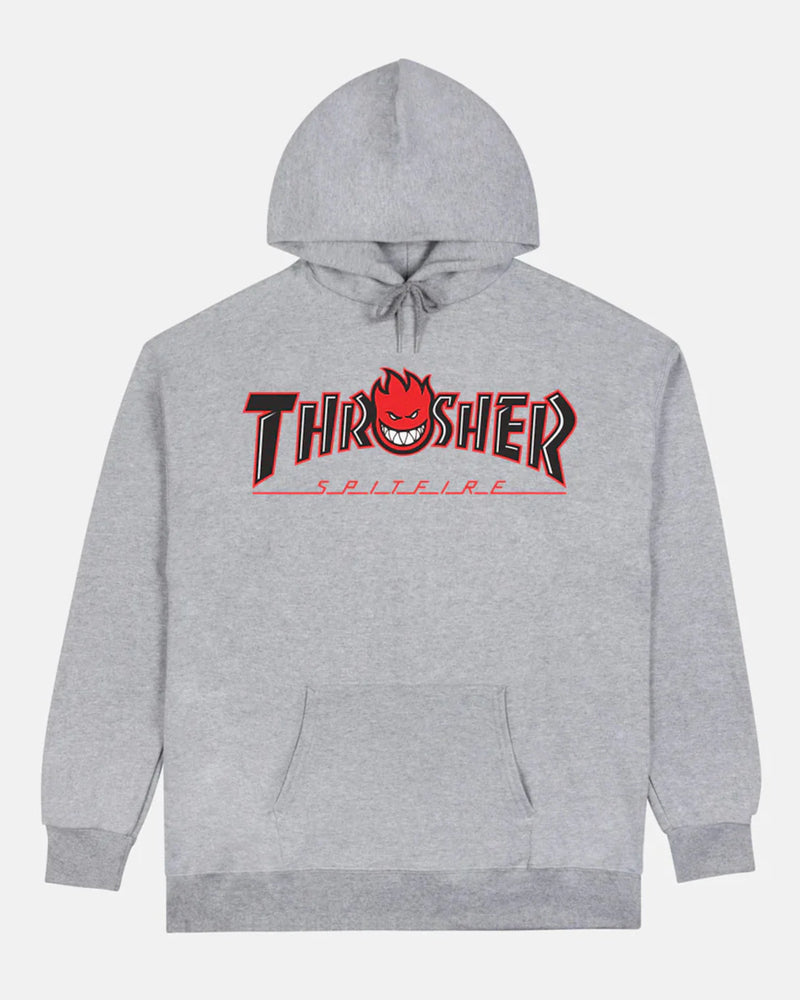 Thrasher X Spitfire Big Head Hood - Ash
