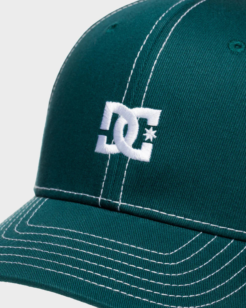 DC Boys Cap Star Snapback - Deep Lichen Green