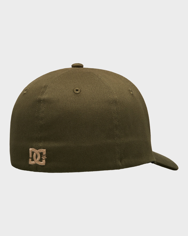 DC Cap Star Stretch Fit - Bronze Green