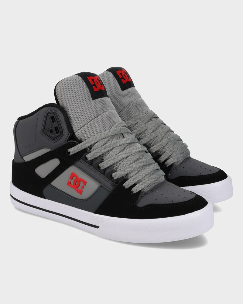 DC Pure High-Top WC - Black/Grey/Red