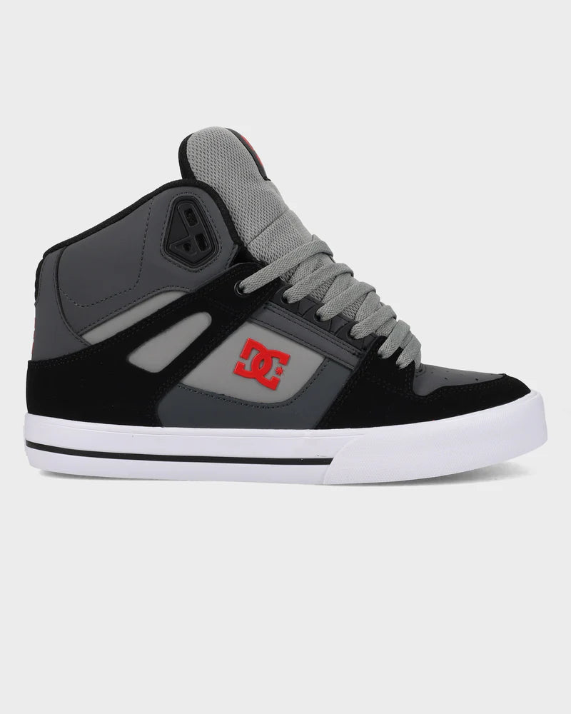 DC Pure High-Top WC - Black/Grey/Red