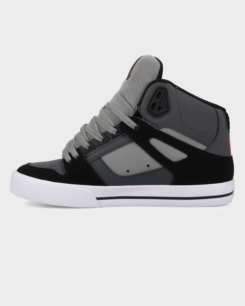 DC Pure High-Top WC - Black/Grey/Red