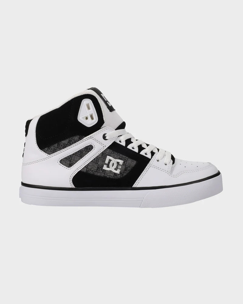 DC Pure High-Top WC - Black/White/Carbon
