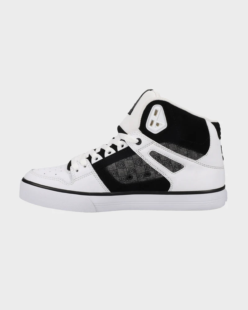 DC Pure High-Top WC - Black/White/Carbon