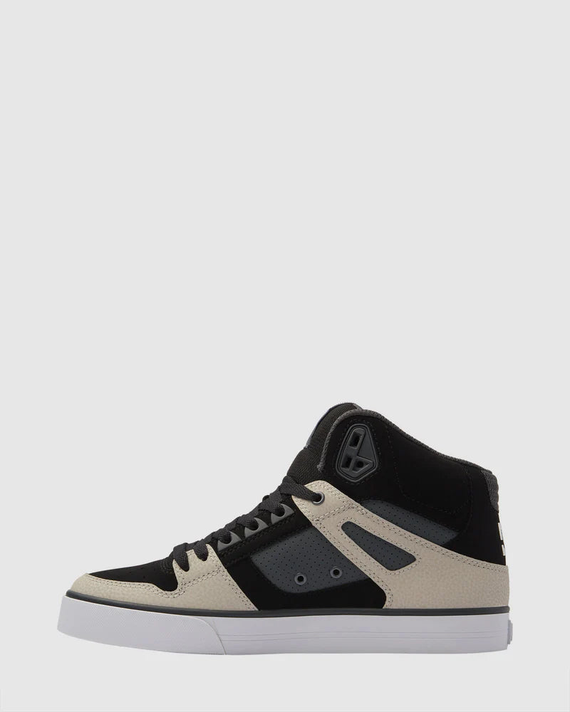 DC Pure High-Top WC - Black/Grey/Brown