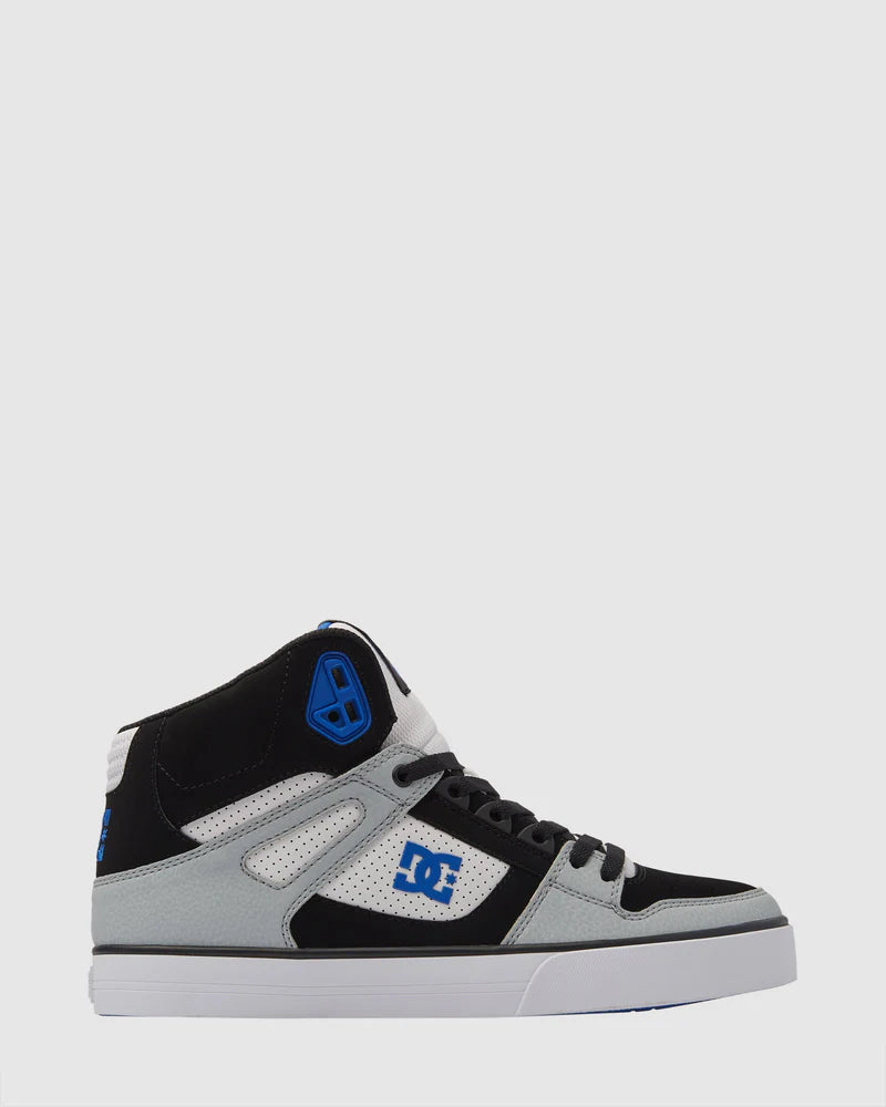 DC Pure High-Top WC - Black/White/Blue