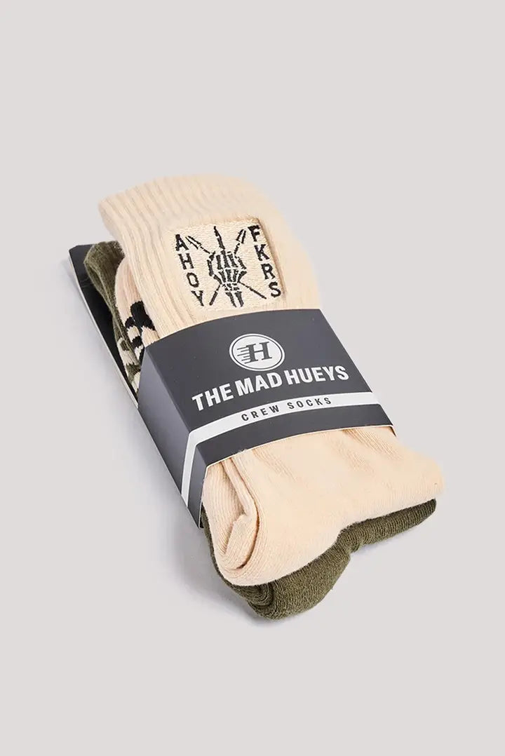 The Mad Hueys AHOY FKRS STORM | 2 PK SOCKS