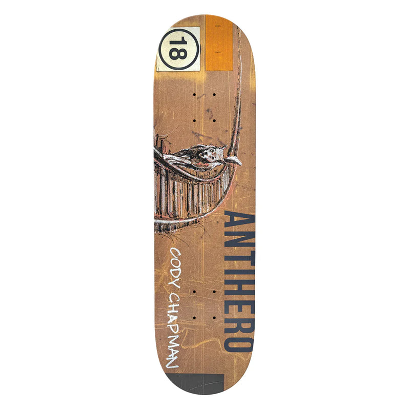 ANTIHERO DECK CHAPMAN INTERMODAL 8.5"