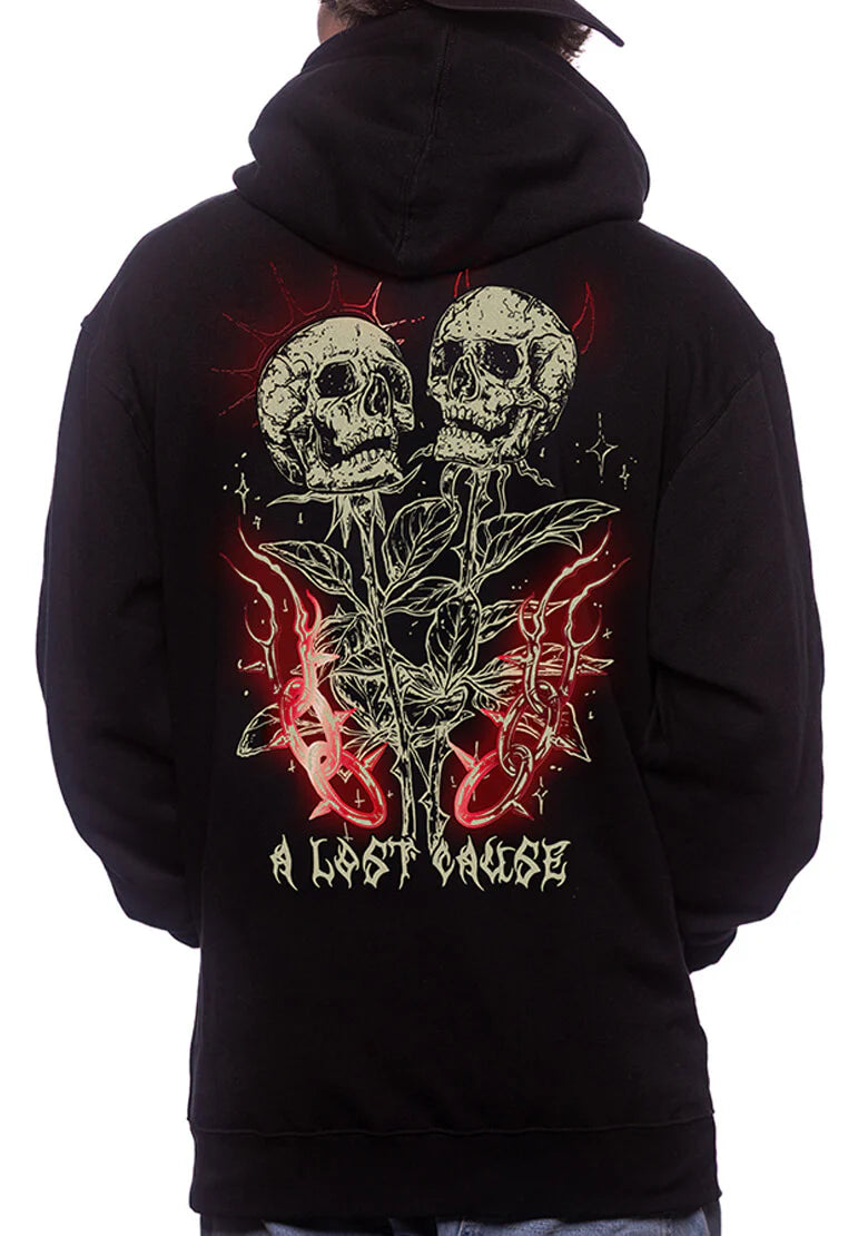 A Lost Cause Crown Zip Hoodie