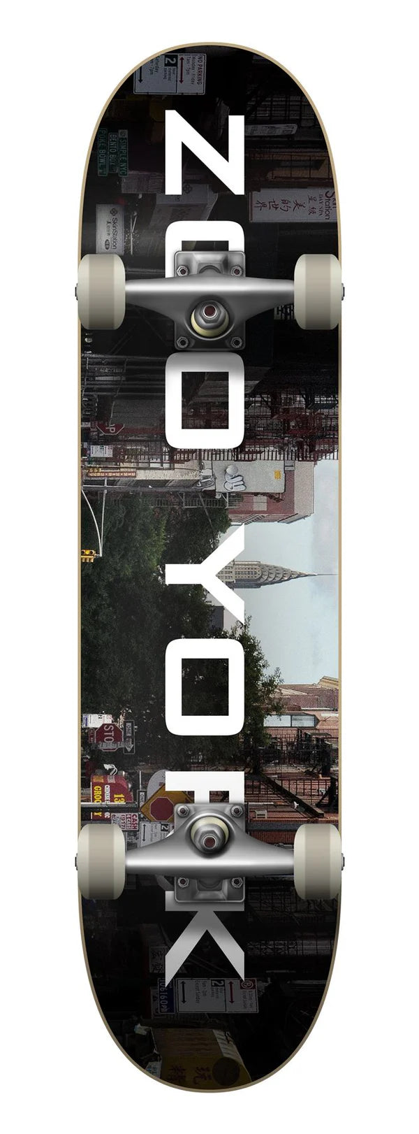 Zoo York OG 95 Logo Block Chrysler Complete 8"