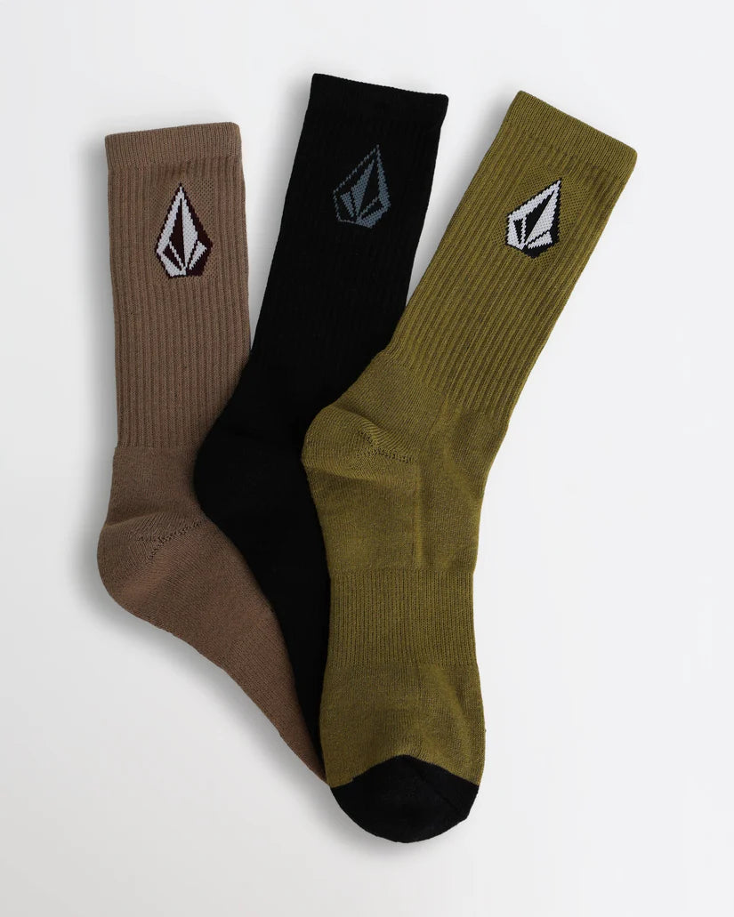 Volcom Full Stone Mix Sock 3 Pack