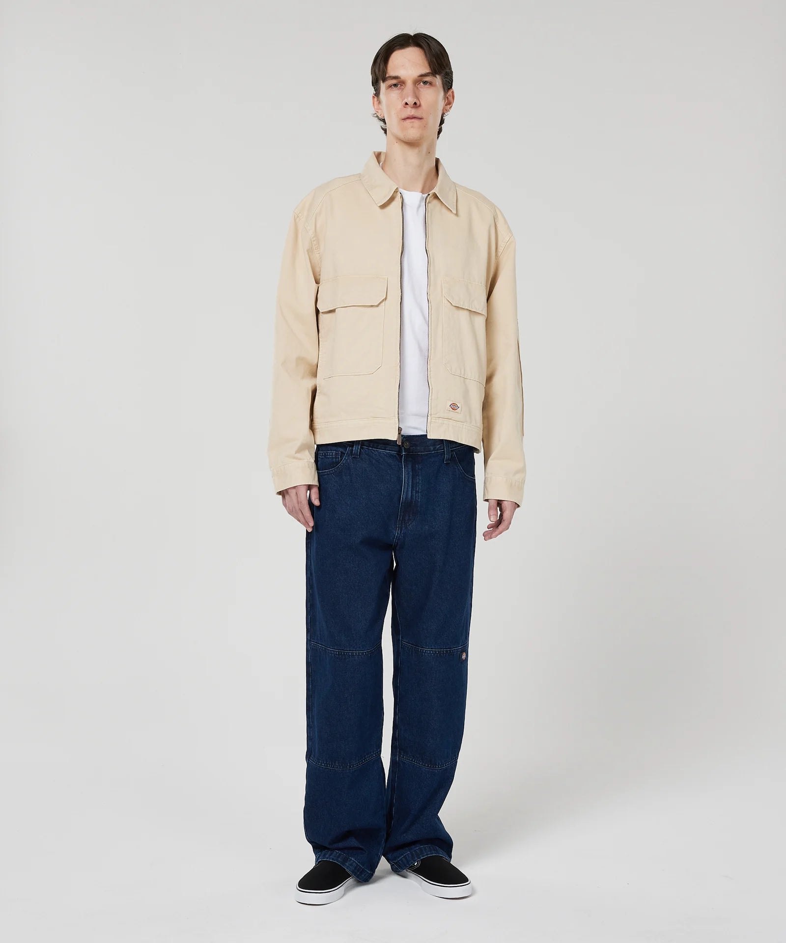 Dickies DK011801 Double Knee Pant - Stone Wash Indigo