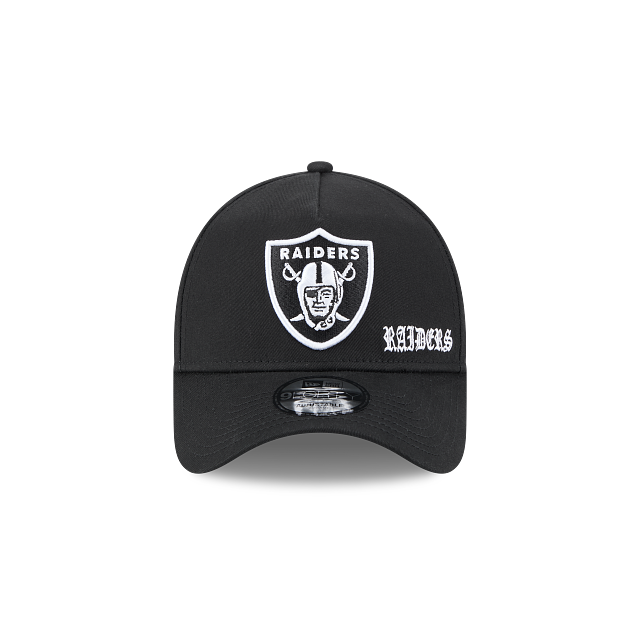 New Era Las Vegas Raiders Gothic Flawless 9FORTY A-Frame Snapback