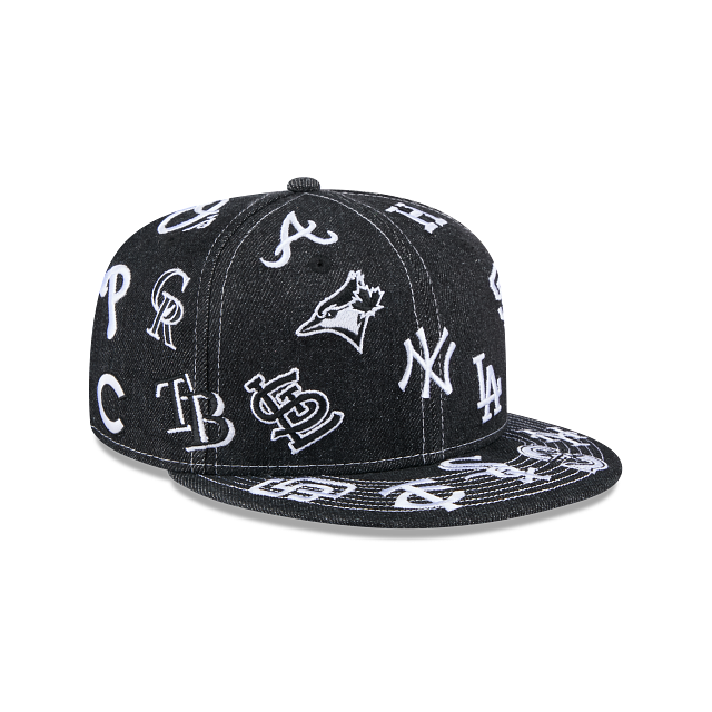 New Era All Teams Denim Black 59FIFTY Fitted