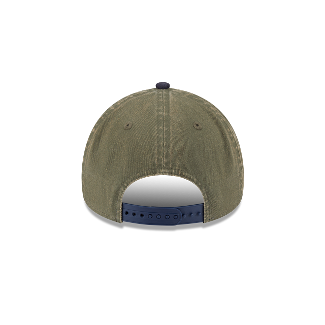 New Era Los Angeles Dodgers New Olive Navy Washed 9FORTY A-Frame Snapback