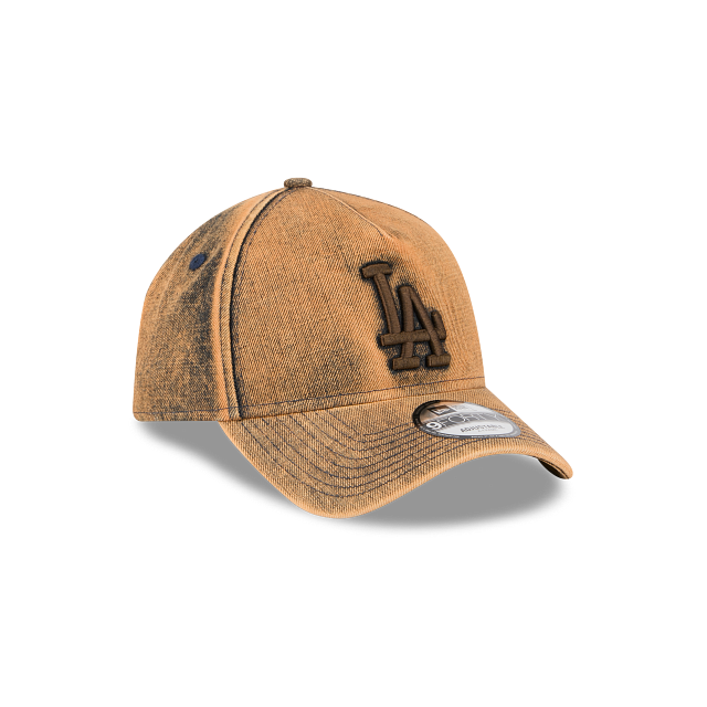 New Era Los Angeles Dodgers Mud Denim Overwash XBR 9FORTY A-Frame Snapback
