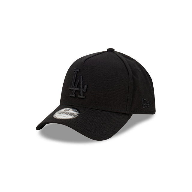 New Era Los Angeles Dodgers Black on Black 9FORTY A-Frame Snapback