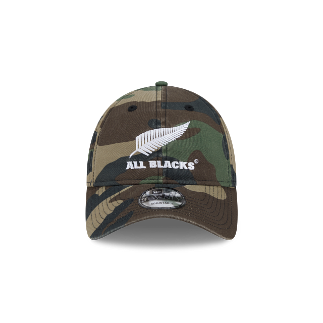 New Era All Blacks Woodland Camo 9Twenty Strapback