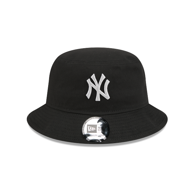 New Era New York Yankees Black Grey Bucket Hat