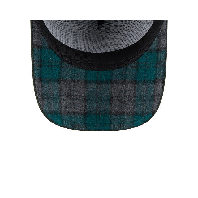 New Era Detroit Tigers Plaid Infill 9FORTY A-Frame Snapback