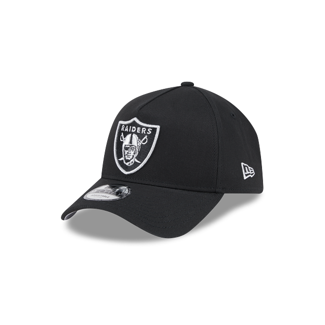 New Era Las Vegas Raiders Metallic 9FORTY A-Frame Snapback