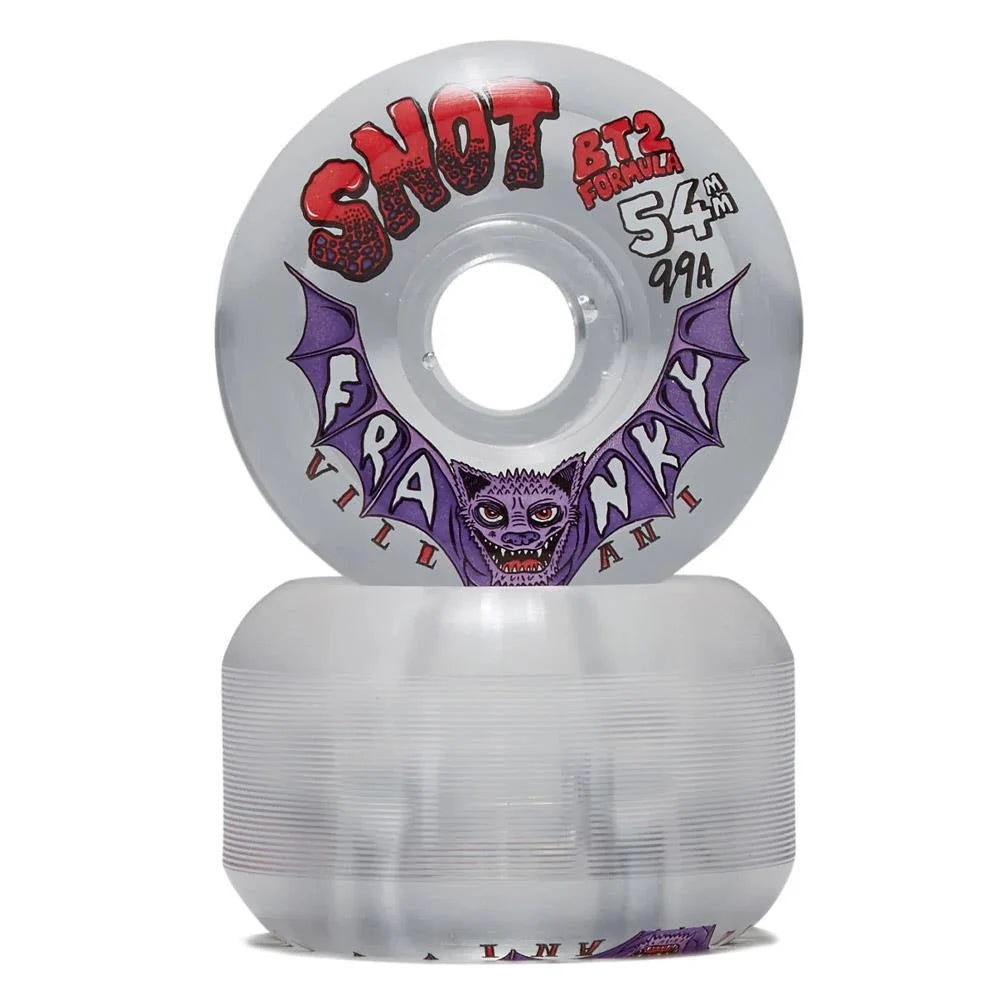 SNOT WHEELS 54 99 FRANKY VILLANI CONICAL CLEAR