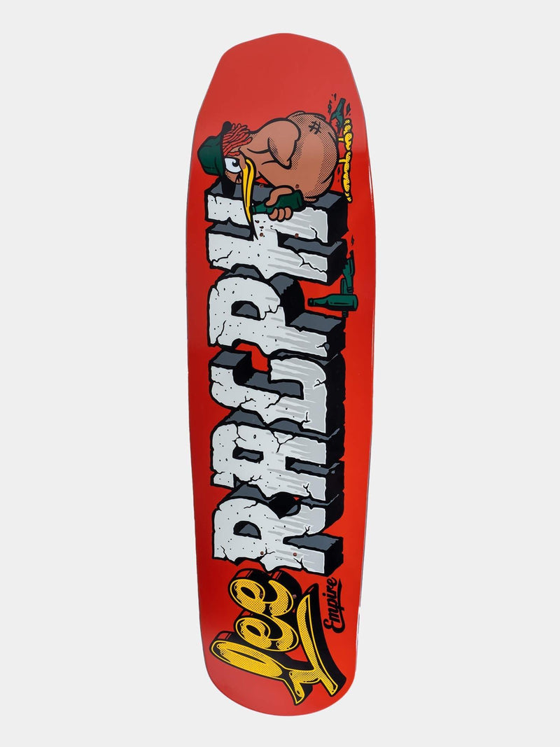 Empire Lee Ralph Dangerous Kiwi Custom Deck - Red - Empire Skate NZ